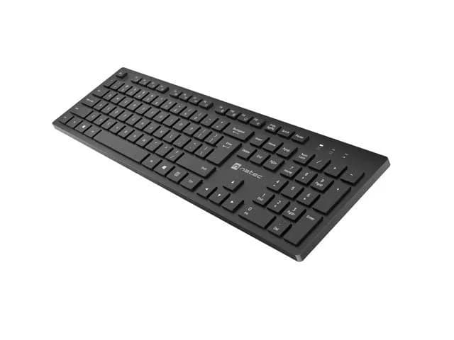 Tastatura Mecanica Gaming NATEC Herring NKL-2348, RGB, Wireless, Negru — miniatură