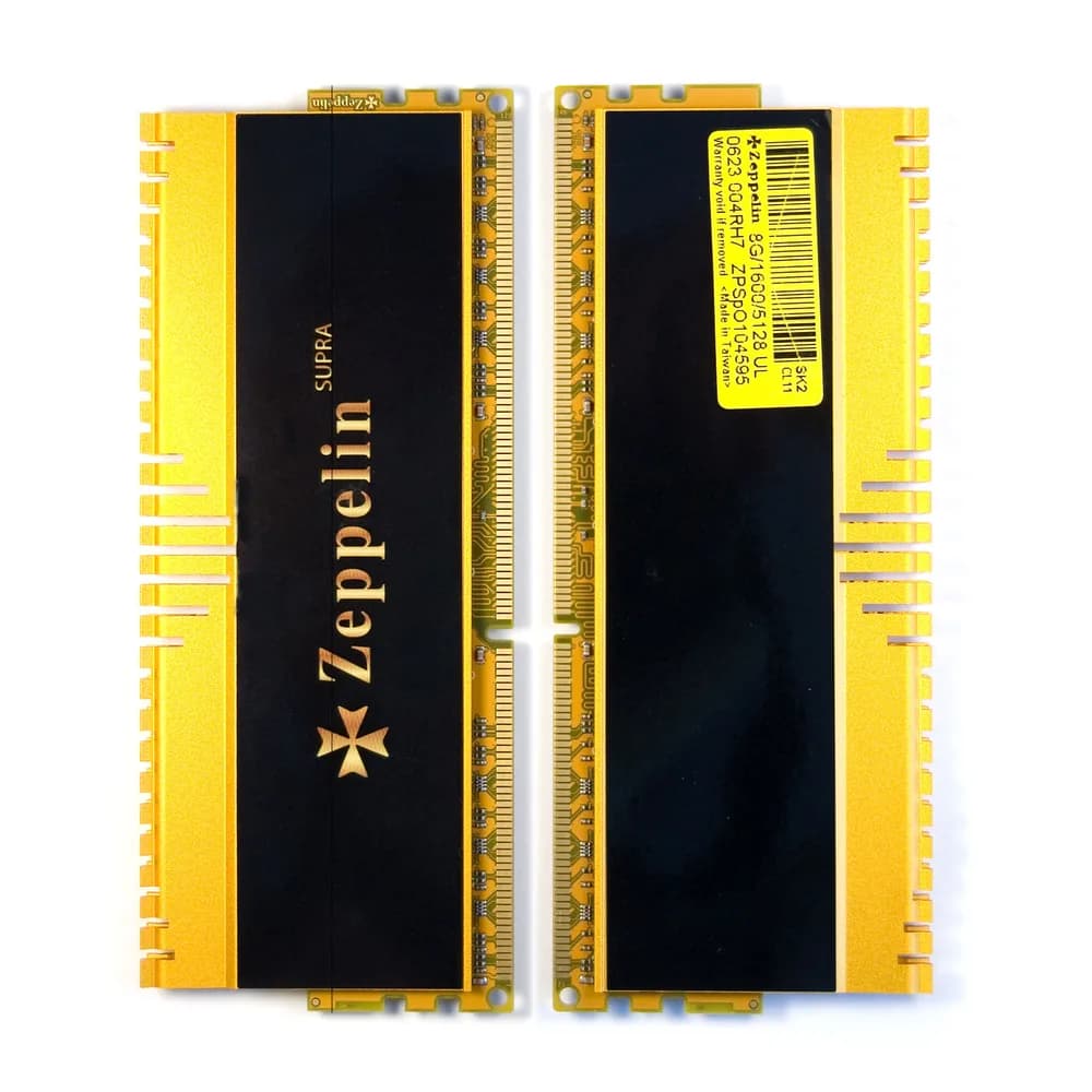 MEMORIE DDR Zeppelin DDR3 16GB frecventa 1600 Mhz, (kit 2x 8GB) dual channel kit, radiator, retail "ZE-DDR3-16G1600-RD-GM-KIT"