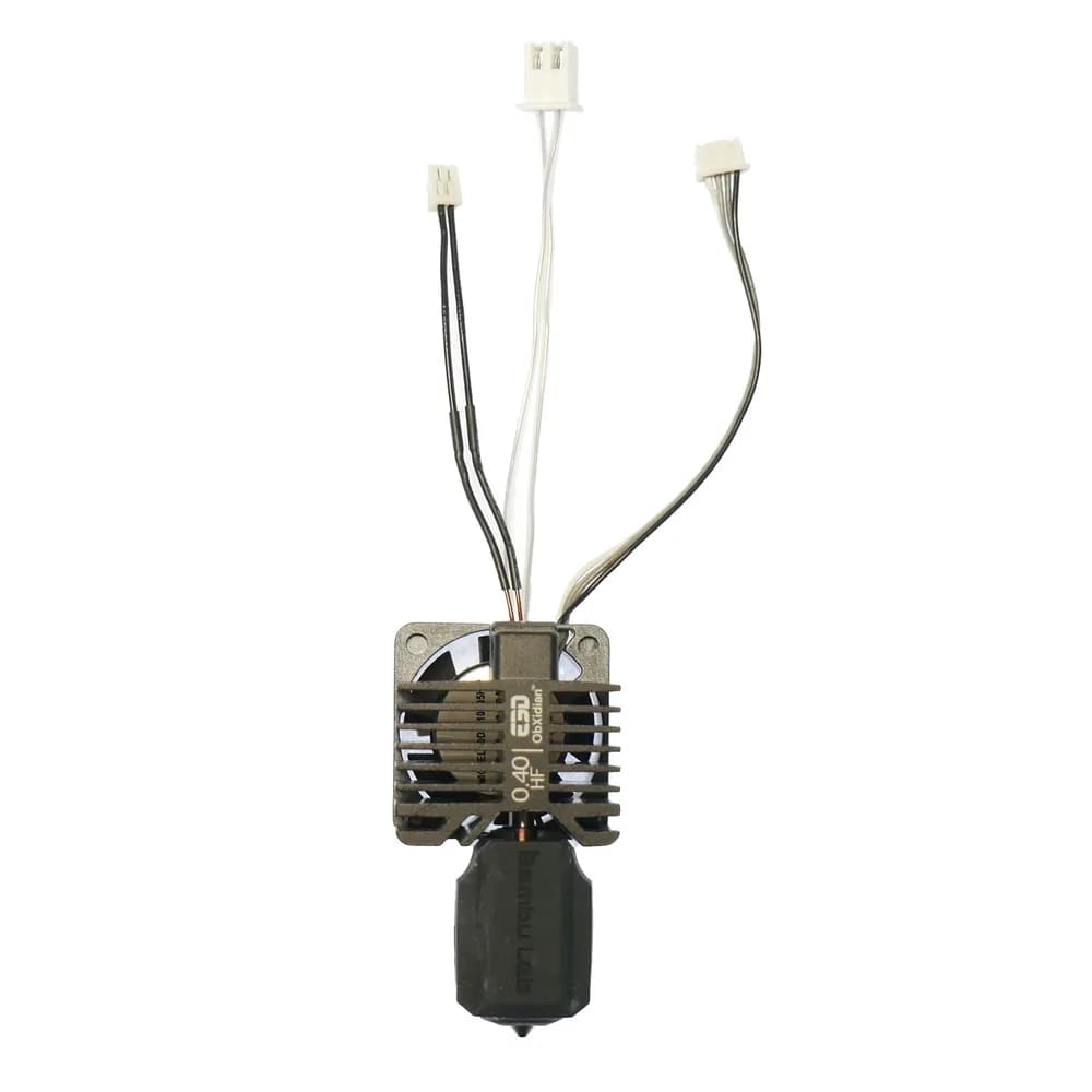 Hotend E3D Fully Assembled High Flow ObXidian pentru Bambu Lab X1-Carbon (BAMBU-HF-OBX-X1-AS-0400-SPK)