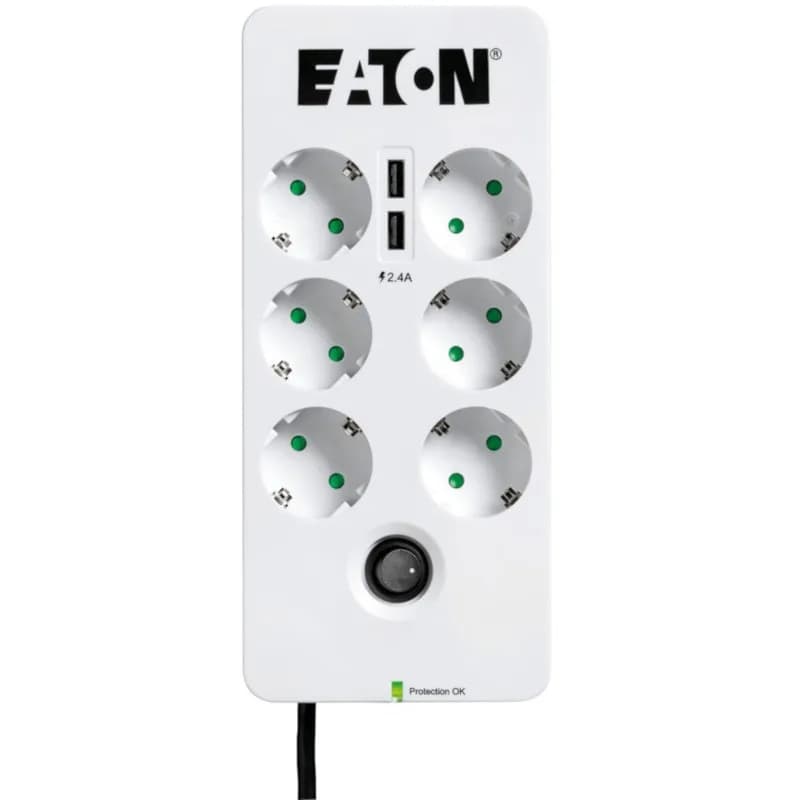 Eaton Protection Box 6 USB DIN,"PB6UD"