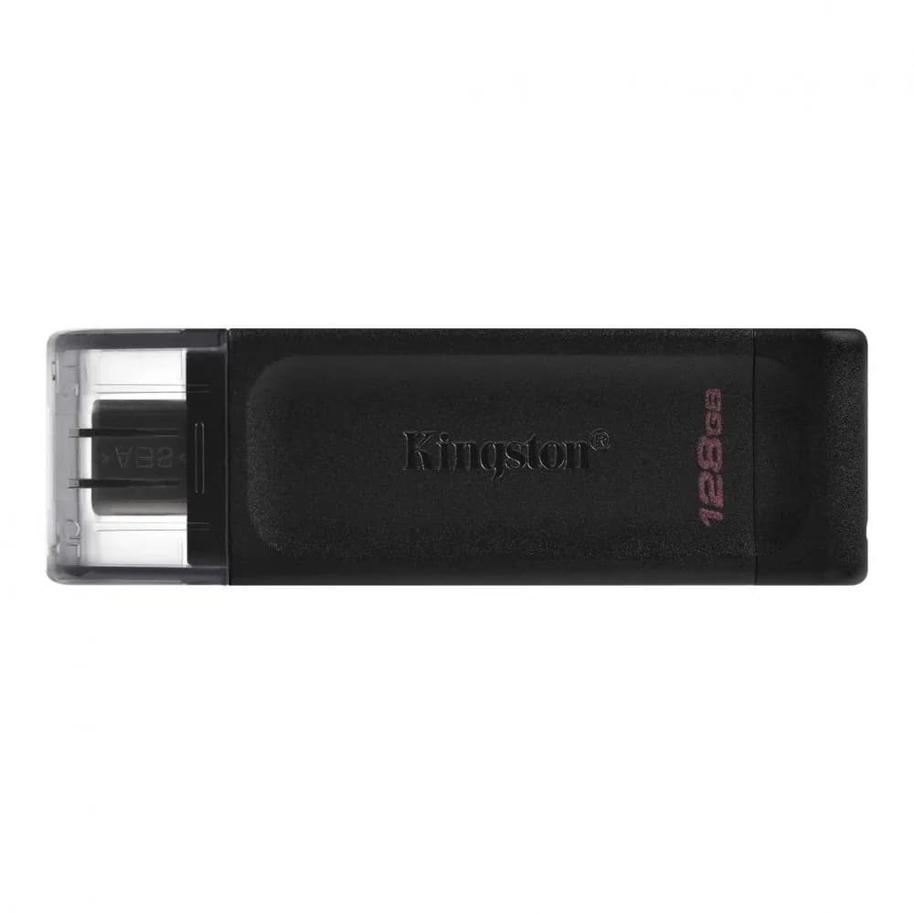 Memorie USB Kingston DataTraveler 70 128GB, USB 3.2, Negru