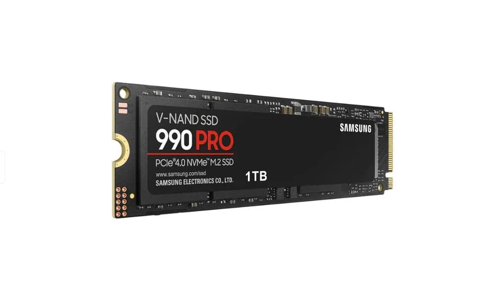 SSD Samsung, 990 PRO, retail, 1TB, NVMe M.2 2280 PCI-E, R/W speed:7450/6900 MB/s — miniatură
