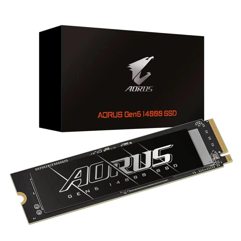 SSD AORUS GEN5 14000 2TB M.2 PCI-E NVMe "AG514K2TB" — miniatură