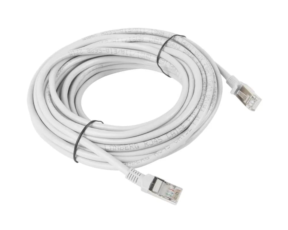 PATCH CORD FTP SPACER Cat6, cupru-aluminiu, 10 m, alb, AWG26, "SPPC-FTP-CAT6-10M"