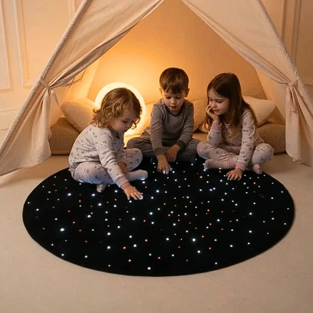 Covor Senzorial LED Rotund 95cm diametru