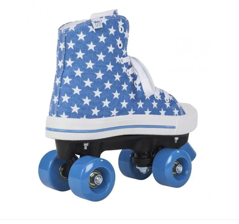 ROLE ROOKIE CANVAS HIGH STARS 35 ALBASTRU/ALB — miniatură