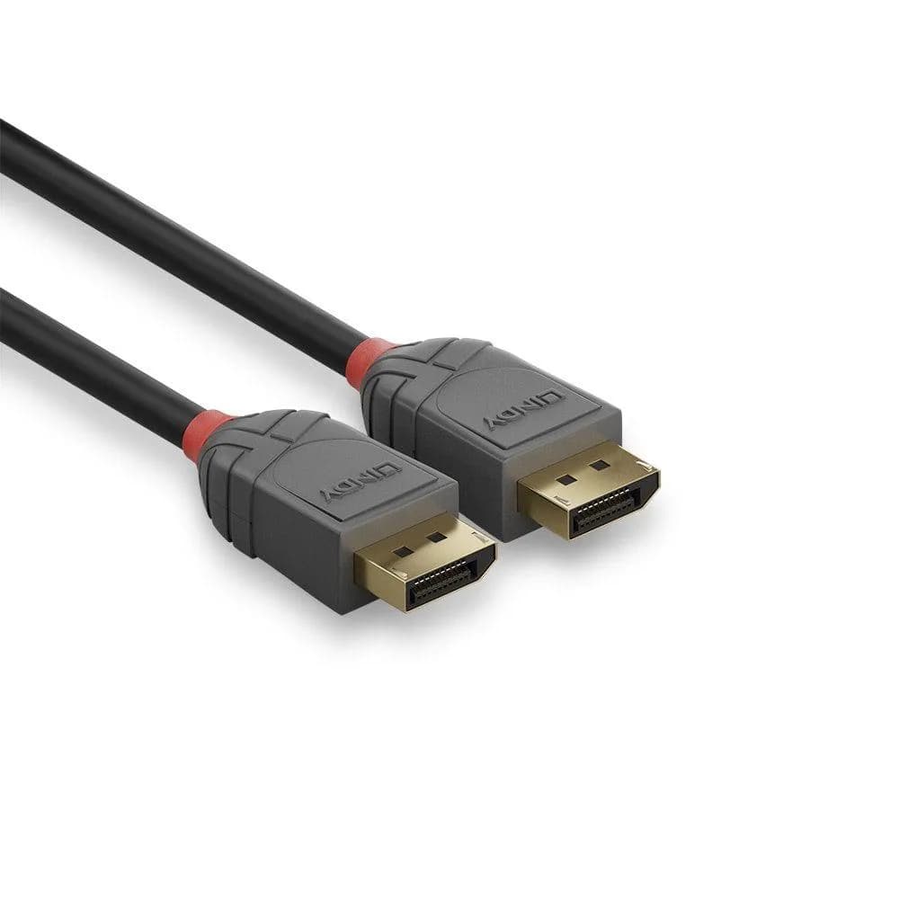 Cablu Lindy LY-36483, DisplayPort 1.2 Cable, Anthra Line — miniatură