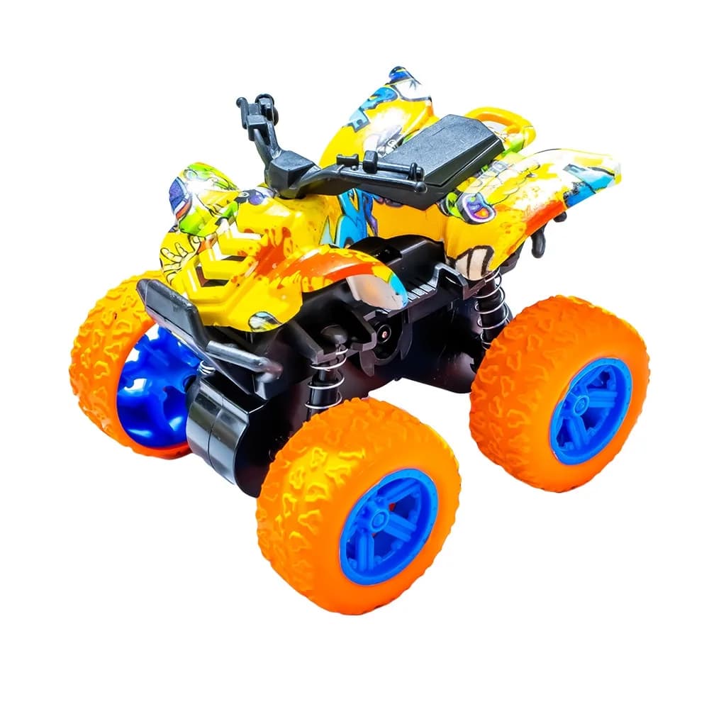ATV-uri cu frictiune, 8.8x8.2x7.8 cm, 12 buc/set — miniatură