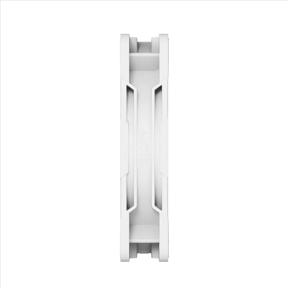 Ventilator Arctic "P12 Pro PST (White)", 120mm, 600 - 3000 RPM, FDB, 77 cfm, 4-Pin Fan Plug + 4-Pin Socket, lungime cablu 400 mm + 80 mm Daisy-Chain, alb, "ACFAN00308A" - 4895265000102 — miniatură