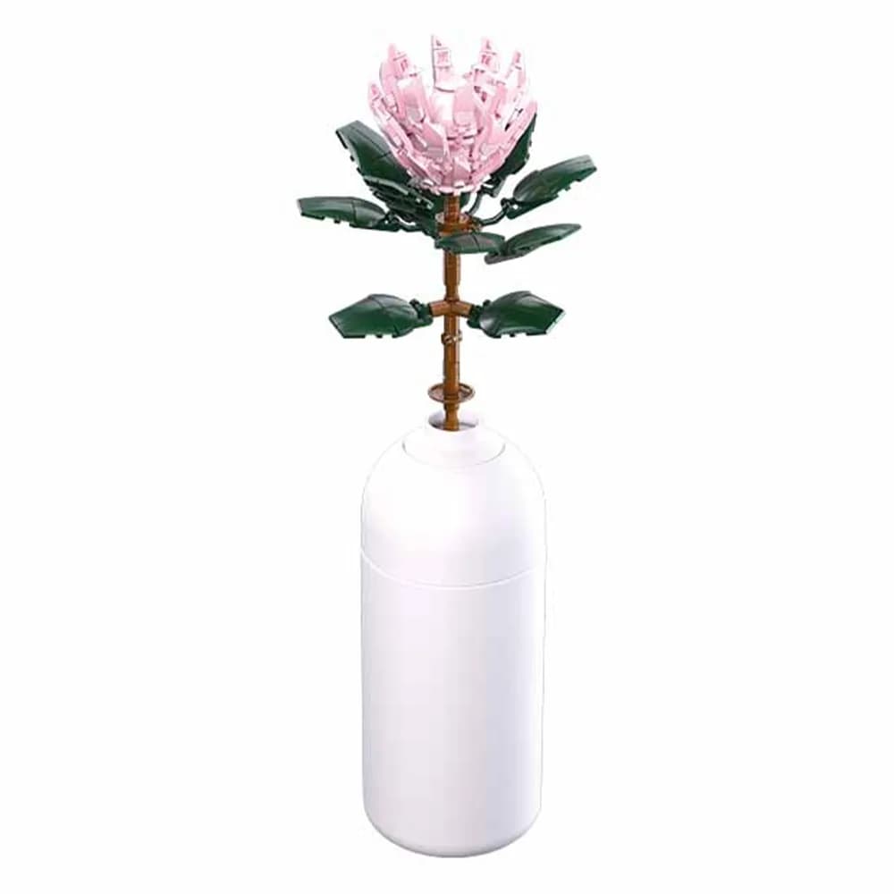 Set de Constructie Flowers, 219 piese, Protea Cynaroides - Sluban — miniatură