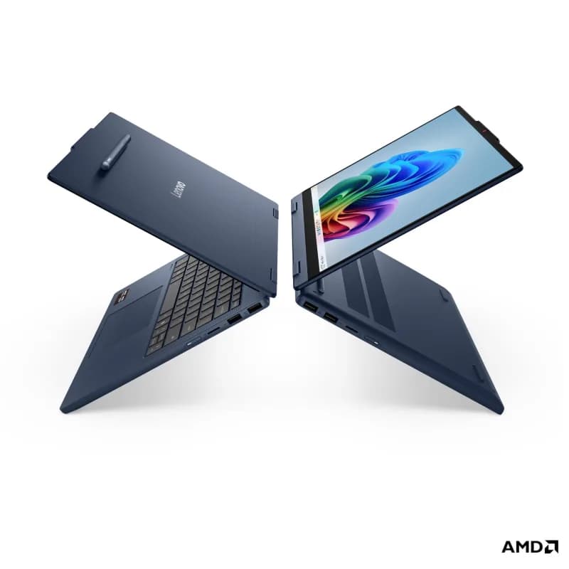 Laptop Consumer Lenovo IdeaPad 5 2-in-1 14AHP11, cu procesor AMD Ryzen 7 250, 14'' IPS, 16 GB DDR5, 1 TB, AMD Radeon 780M, Fara OS