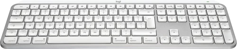 LOGITECH MX Keys S for Mac - Pale Grey (US) "920-011638" — miniatură