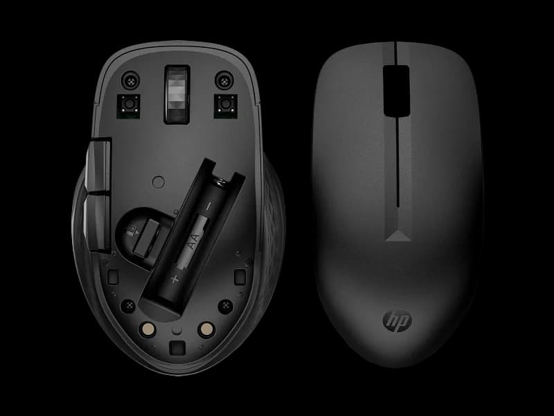 Mouse Wireless HP 435 Multi-Device Wireless Mouse, 4000 dpi, Negru — miniatură