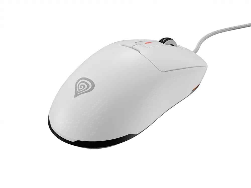 Mouse Gaming GENESIS Krypton 660, 12000 DPI, Alb — miniatură