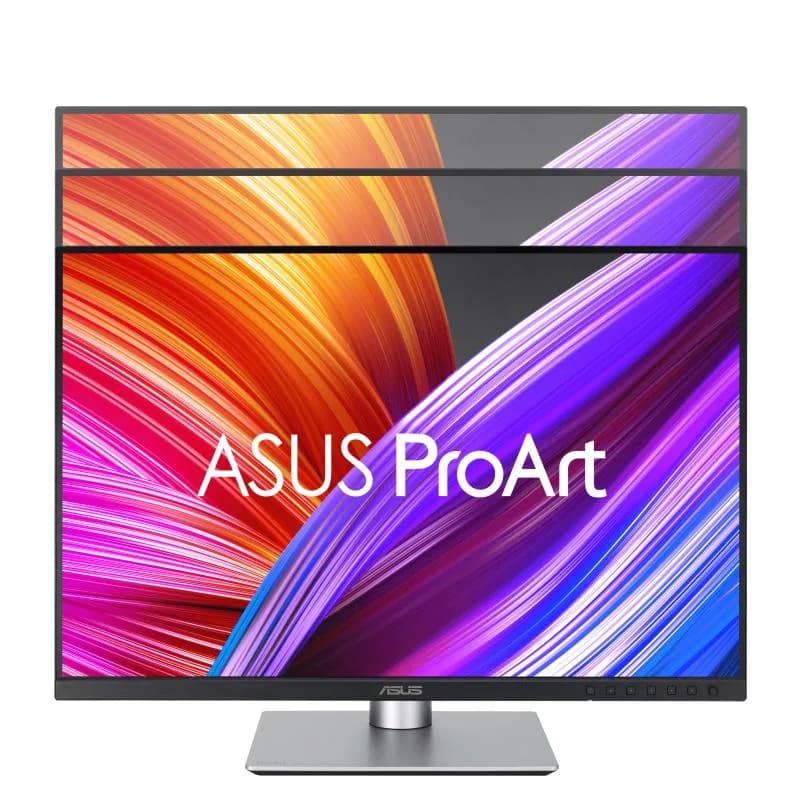 Monitor Consumer ASUS PA248CRV, 24.1", 1920 x 1200 pixeli, Black, Silver — miniatură