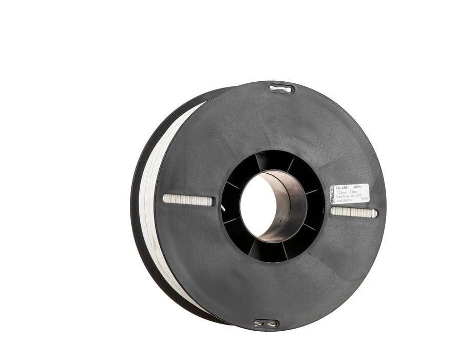 CREALITY CR-ABS 3D Printer Filament, white,temperatura printare: 220-260, Diametru Filament: 1.75mm, rezistenta la tractiune: 43MPa,diametru suport filament: 200mm, NON-Toxic, Utilizare: pana la 6 luni de la deschiderea ambalajului. — miniatură