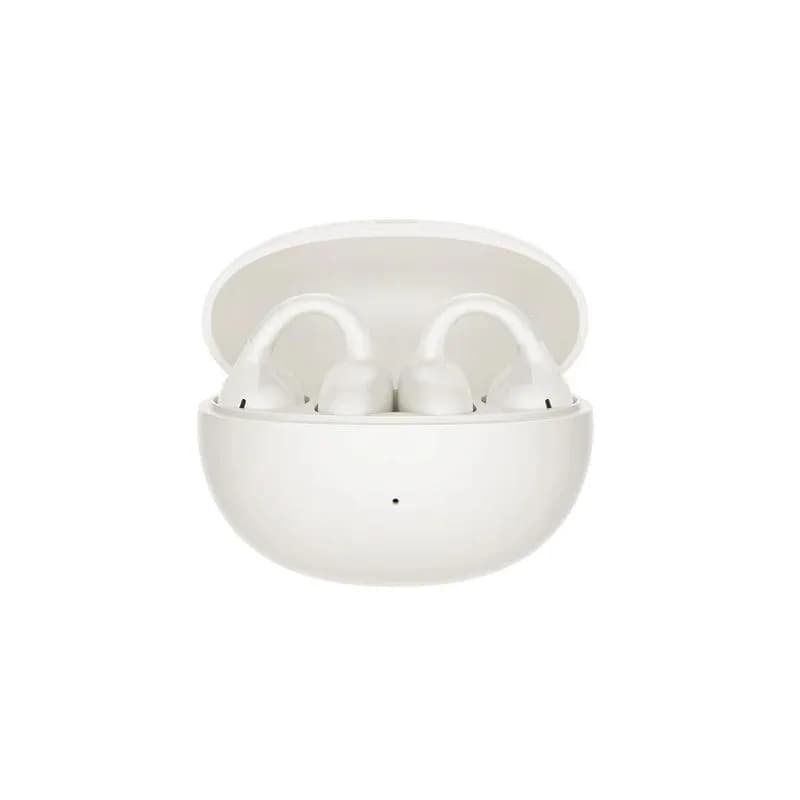 CASTI Baseus Bass BC1 Open-Ear True Wireless, on ear, pt smartphone, microfon pe casca, conectare prin Bluetooth 6.0, alb "A0102401" - 6932172694425 — miniatură