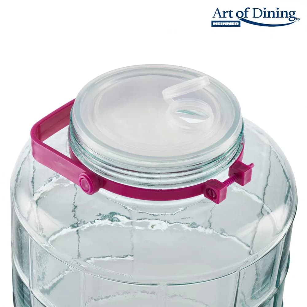 BORCAN STICLA CU CAPAC PLASTIC 15L, ART OF DINING BY HEINNER