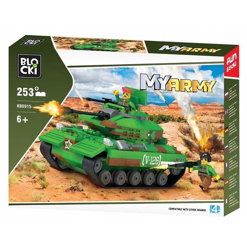 Blocki My Army, Tanc, 253 piese — miniatură