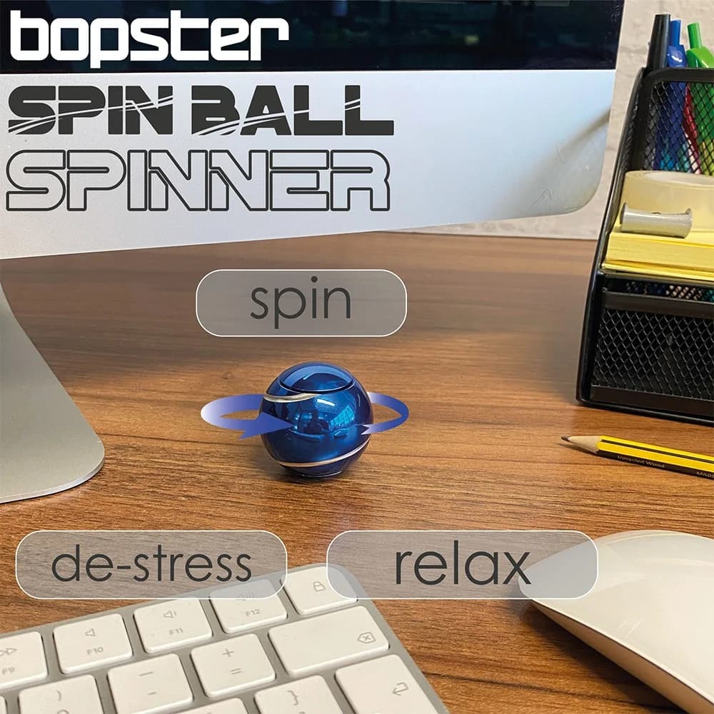 Bopster Spin Ball, Albastru — miniatură