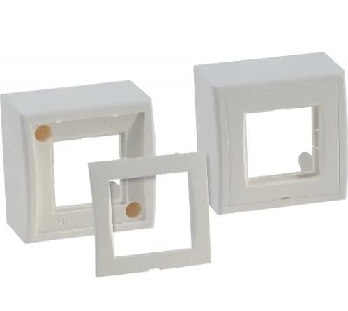 Nexans Doza aplicata pentru modul 45x45 alb LANmark, "N200.116"