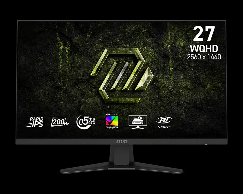 Monitor MSI MAG 274QF E20, 27", Rapid IPS, WQHD, 2560x1440, HDMI, DisplayPort, Adaptive-Sync, 200Hz, 0.5ms, Negru "MAG 274QF E20"