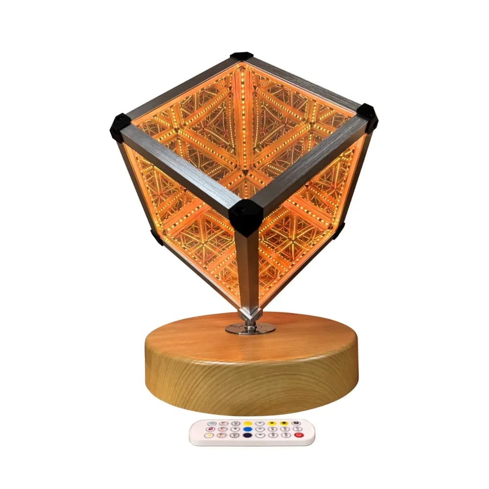 CUB LED INFINIT 25CM — miniatură