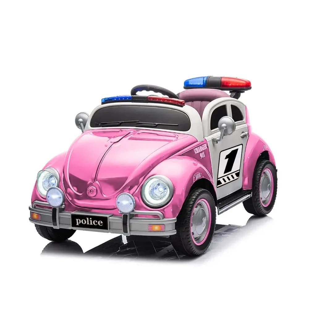 Masina politie cu acumulator, 2 motoare, 12V — miniatură