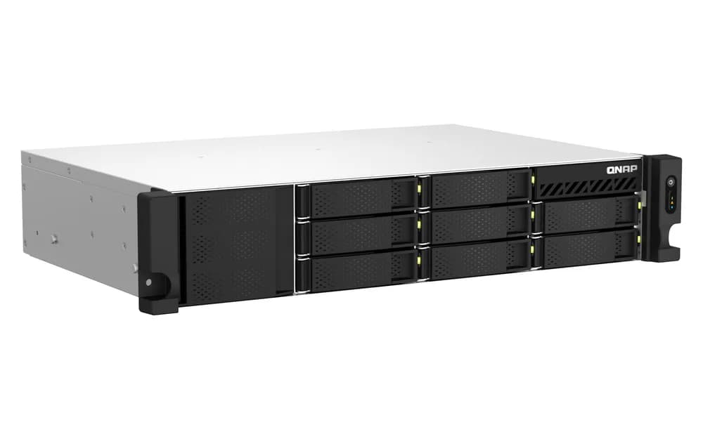 NAS QNAP 864AEU 8BAY 2.2GHZ 4GB 2U SATA "TS-864EU-RP-8G" — miniatură