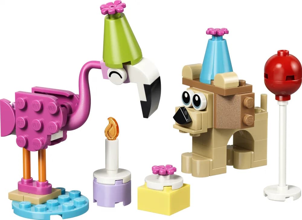 PETRECERE DE ZI DE NASTERE CU ANIMALUTE LEGO30715 — miniatură