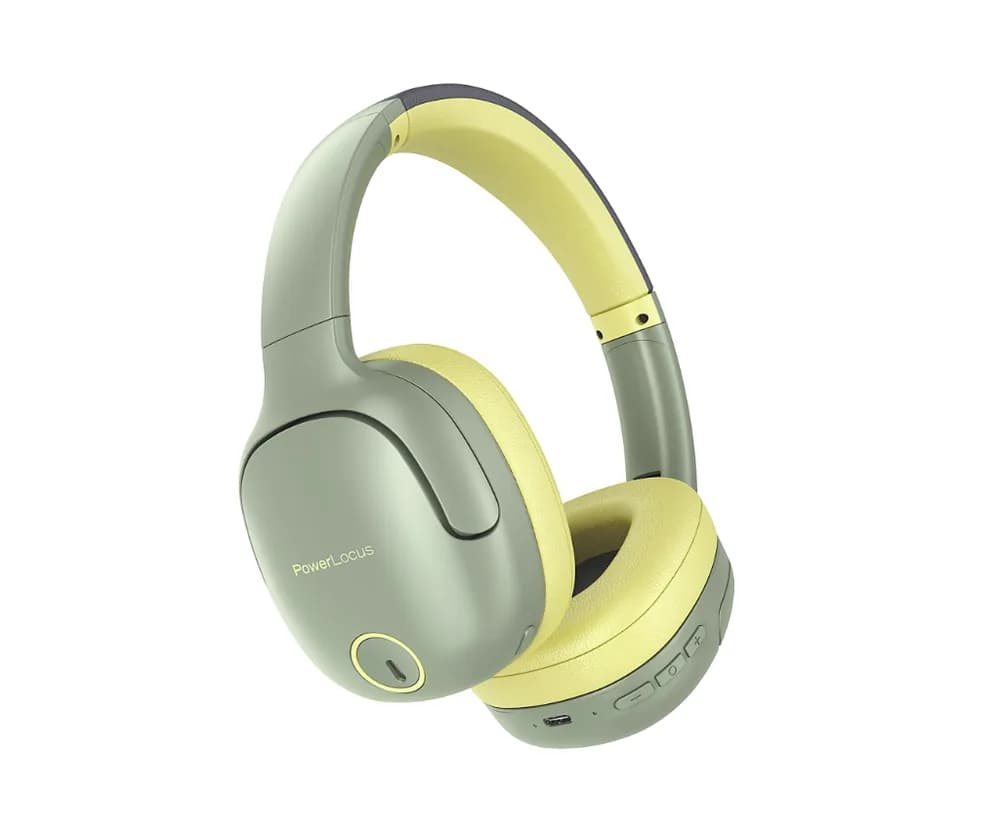 Casti Over-ear PowerLocus P7, Wireless, Gri — miniatură