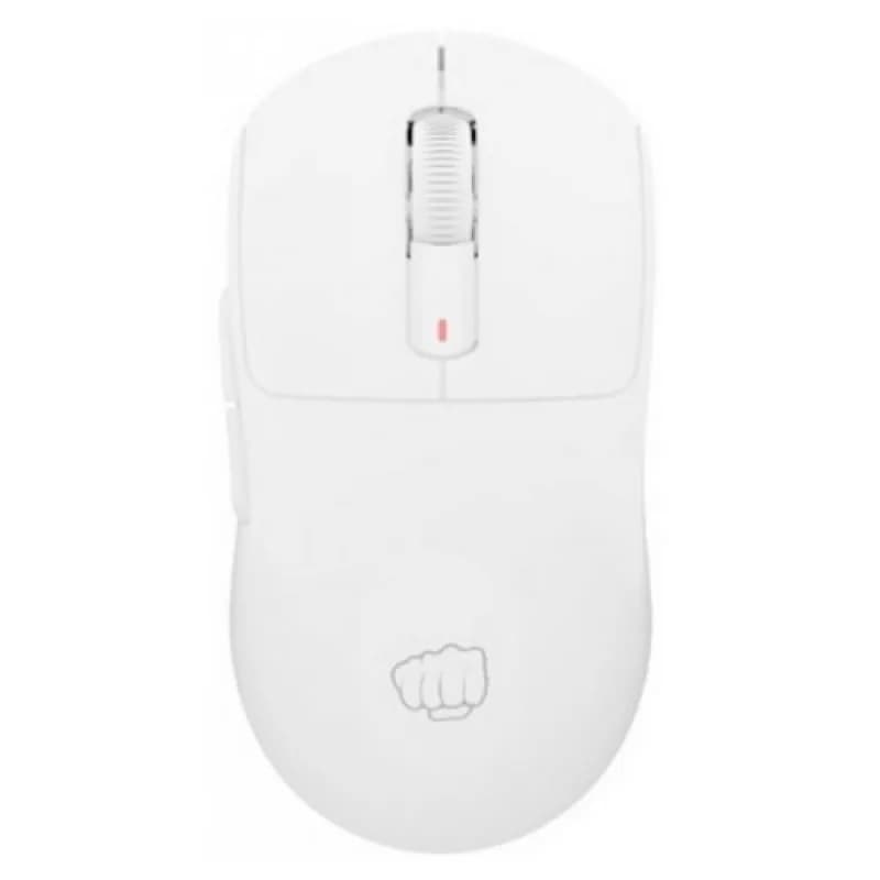 Mouse Gaming Wireless FURY Tanto T4, 12000 DPI, Alb