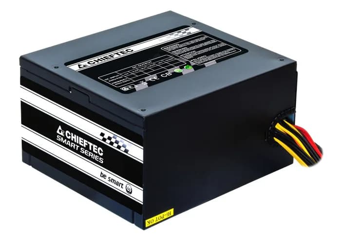 SURSA Chieftec Smart series 500 W, non-modulara, certificare 80 Plus - compatibila, ventilator 120 mm x 1, PCI-E 6+2 pin x 2, SATA x 6, "GPS-500A8" — miniatură
