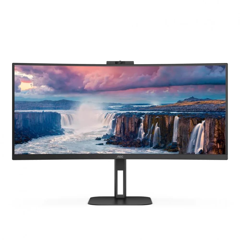 Monitor Gaming AOC CU34V5CW, 34", 3440 x 1440 pixeli, Black — miniatură