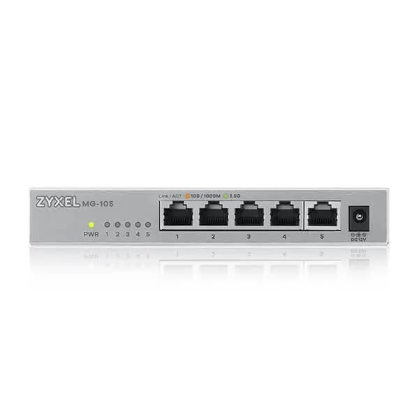 SWITCH ZYXEL XMG105H 8 PORT POE 1 SPF+ — miniatură