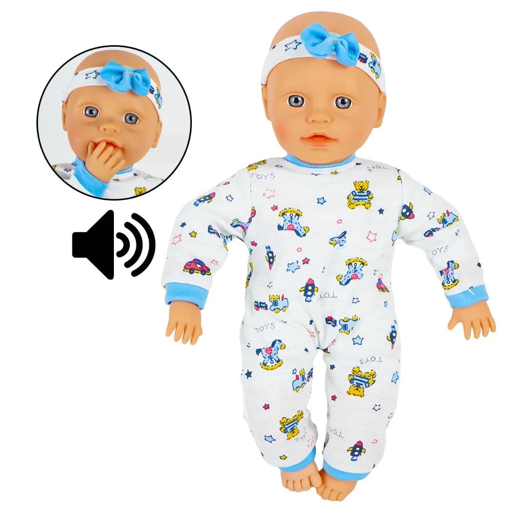 Papusa care da pupici — miniatură