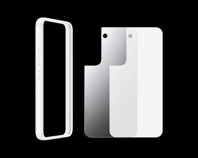 Galaxy S22; Frame Cover; Transparent "EF-MS901CTEGWW"