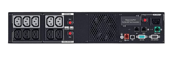 UPS CYBER POWER Line Int. cu Sinusoida Pura, rack, 1000VA/ 1000W, IEC C13, "PR1000ERT2U" — miniatură
