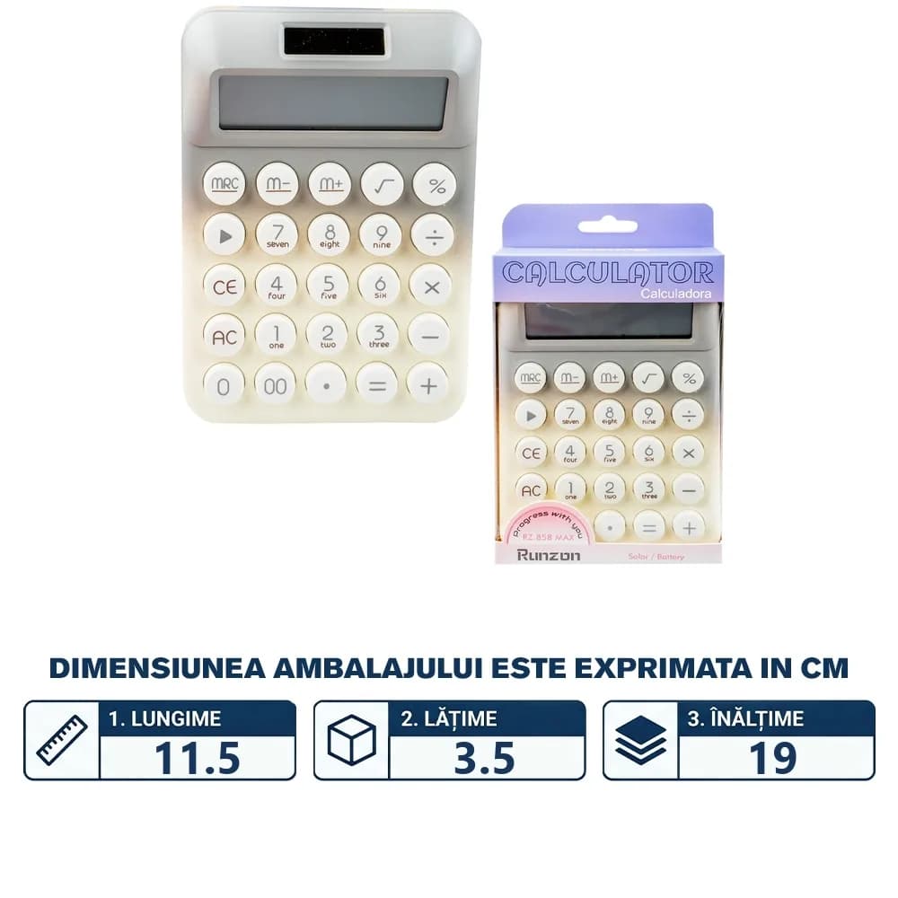 Calculator 12 digiti — miniatură