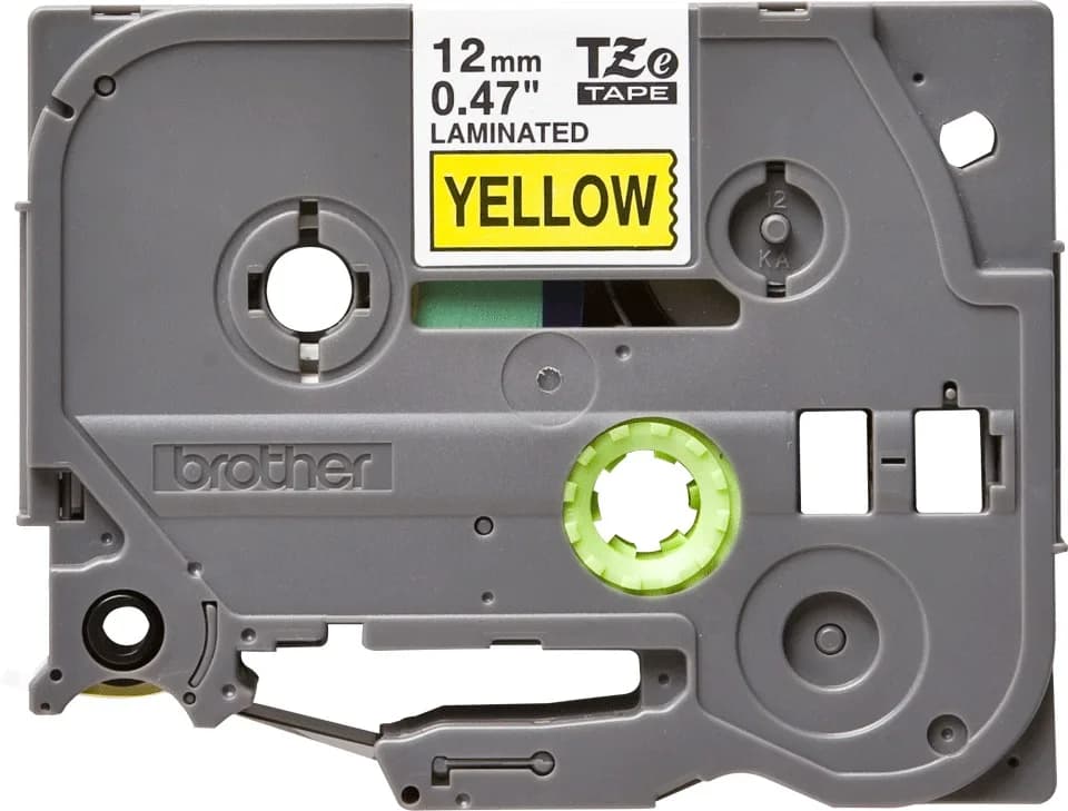 Banda Laminata Original Brother Black on Yellow, TZE631, pentru H105WB|P-TOUCH PT-E110VP|D400|D450|D600VP|E300VP|H110, 12mm x 8m, incl.TV 0 RON, "TZE631"