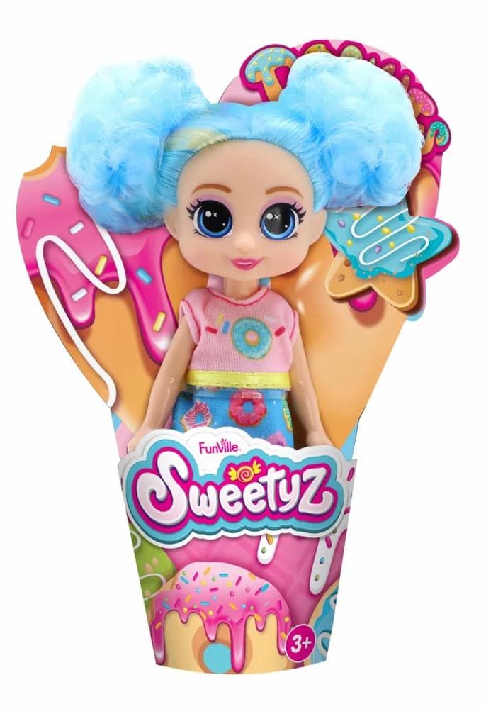 MINI PAPUSA IN CON, SWEETYZ, DIVERSE MODELE, 12 CM — miniatură