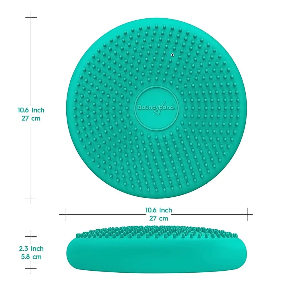 Pernă Senzorială Wiggle Seat Mică Verde 27 cm — miniatură