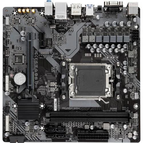 Placa de baza Gigabyte A620M S2H, Socket AM5, DDR5, Micro-ATX — miniatură