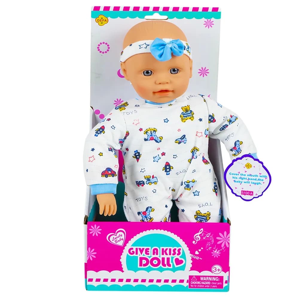 Papusa care da pupici — miniatură
