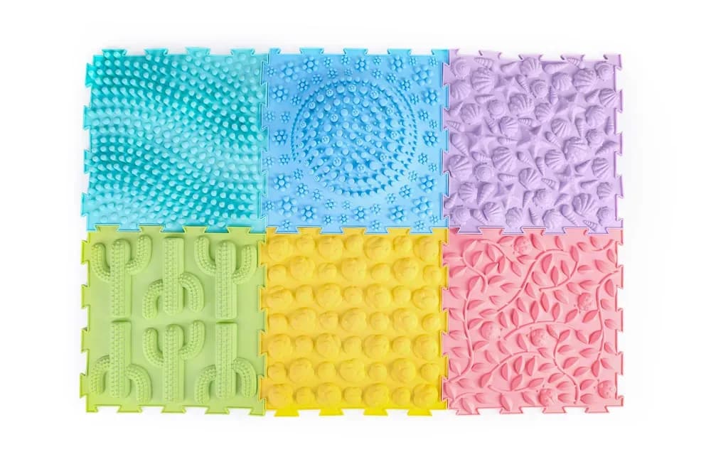 Puzzle de Podea cu Masaj – 6 Plăci — miniatură