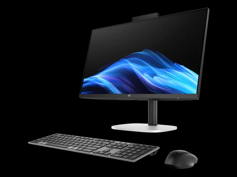 All-in-One Business HP ProStudio 4 G1i cu procesor Intel Core Ultra 7 265T pana la 5.3 GHz, 24 inch, FHD, 32 GB, Intel Graphics, Windows 11 Pro, Black — miniatură
