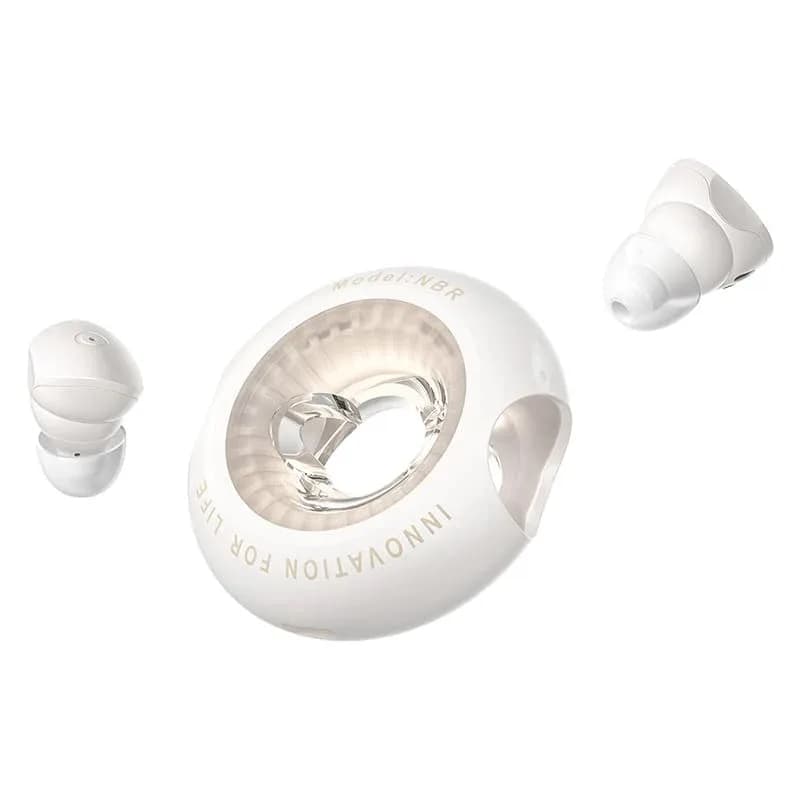 Casti TWS Vention "Tiny T17", tip butoni, utilizare multimedia, Bluetooth 5.3, acumulator 35mAh/300mAh, durata baterie pana la 20 ore, IPX4, alb, "NBRN0" - 6922794786431