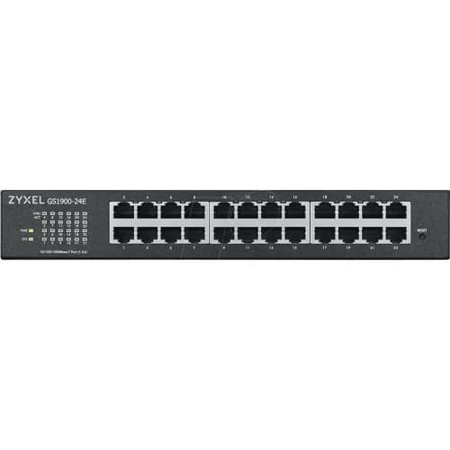 Zyxel GS1900-24, 24-port GbE L2, 24 Port Smart Switch, rackmount — miniatură