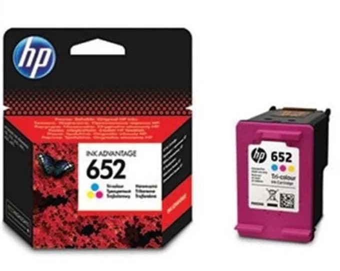 Cartus HP 652, Cyan, Magenta, Yellow