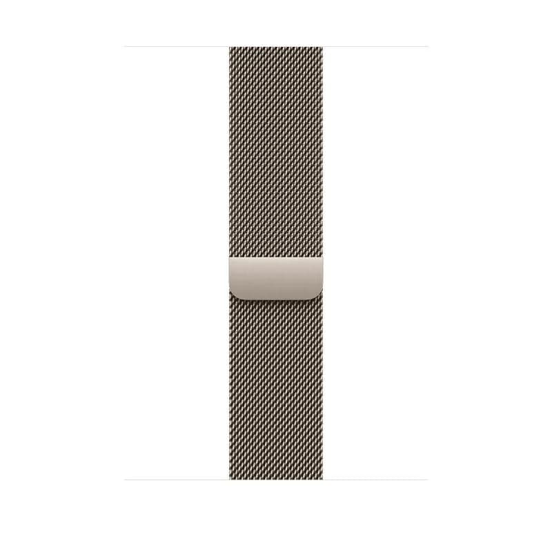 Curea pentru Apple Watch 46mm Natural Milanese Loop - S/M